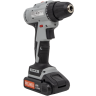 Дрель-шуруповерт аккумуляторная РЕСАНТА ДА-20-2ЛК-Б (2,0 А/ч) 75/14/10